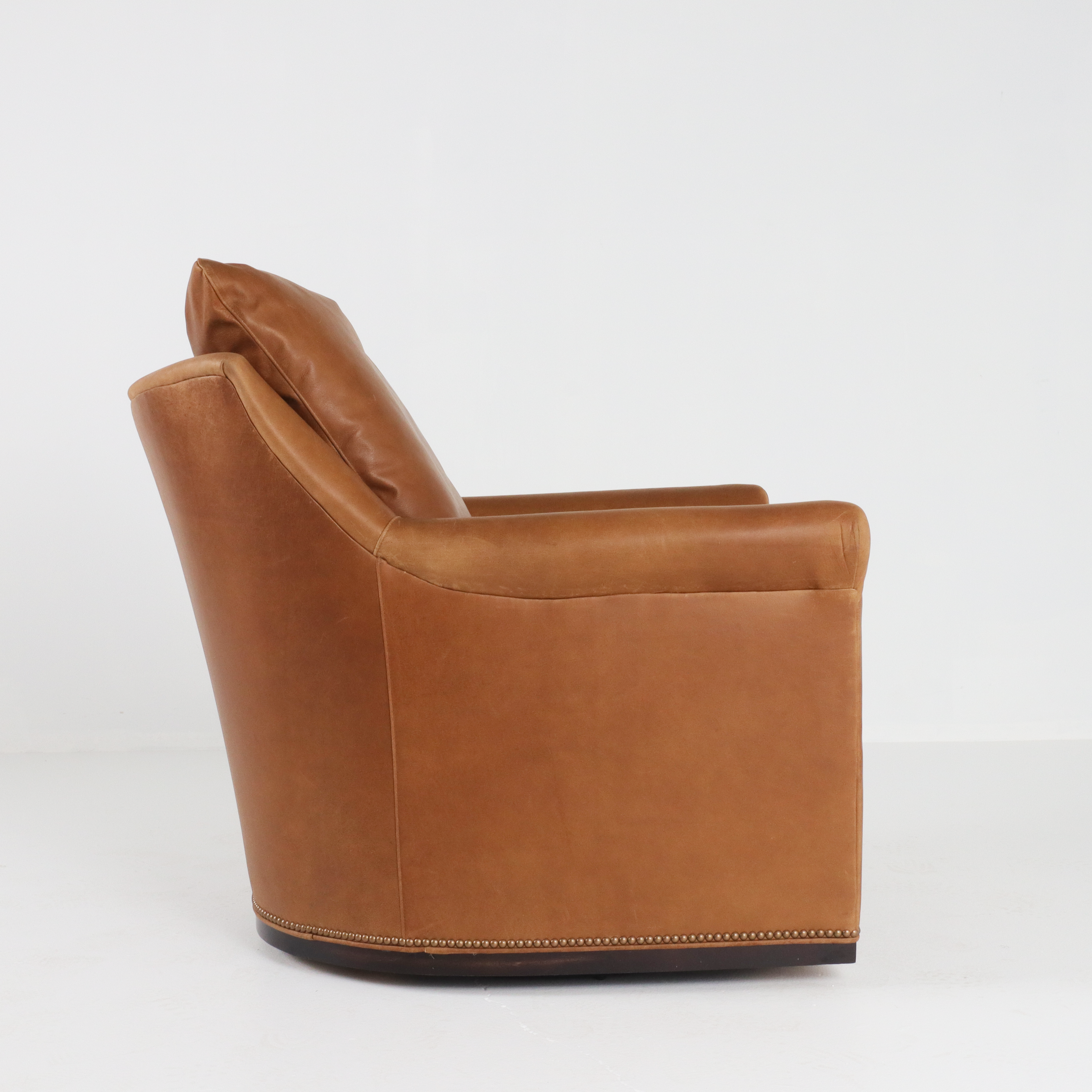 Houston Leather Swivel Chair