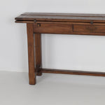 French Hunt Table w/ Straight Legs