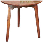 Cricket Table with Tapered Legs