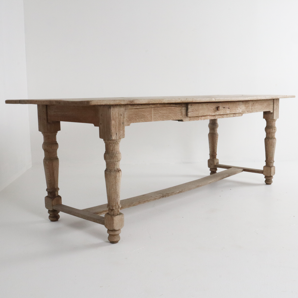 French Oak Dining Table c1830