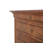 Antique Louis Philippe Commode w/ Marble Top