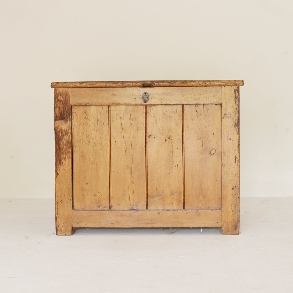 Irish Antique Pine Chest/Box