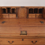 Antique English Georgian Pine Bureau Desk c1840