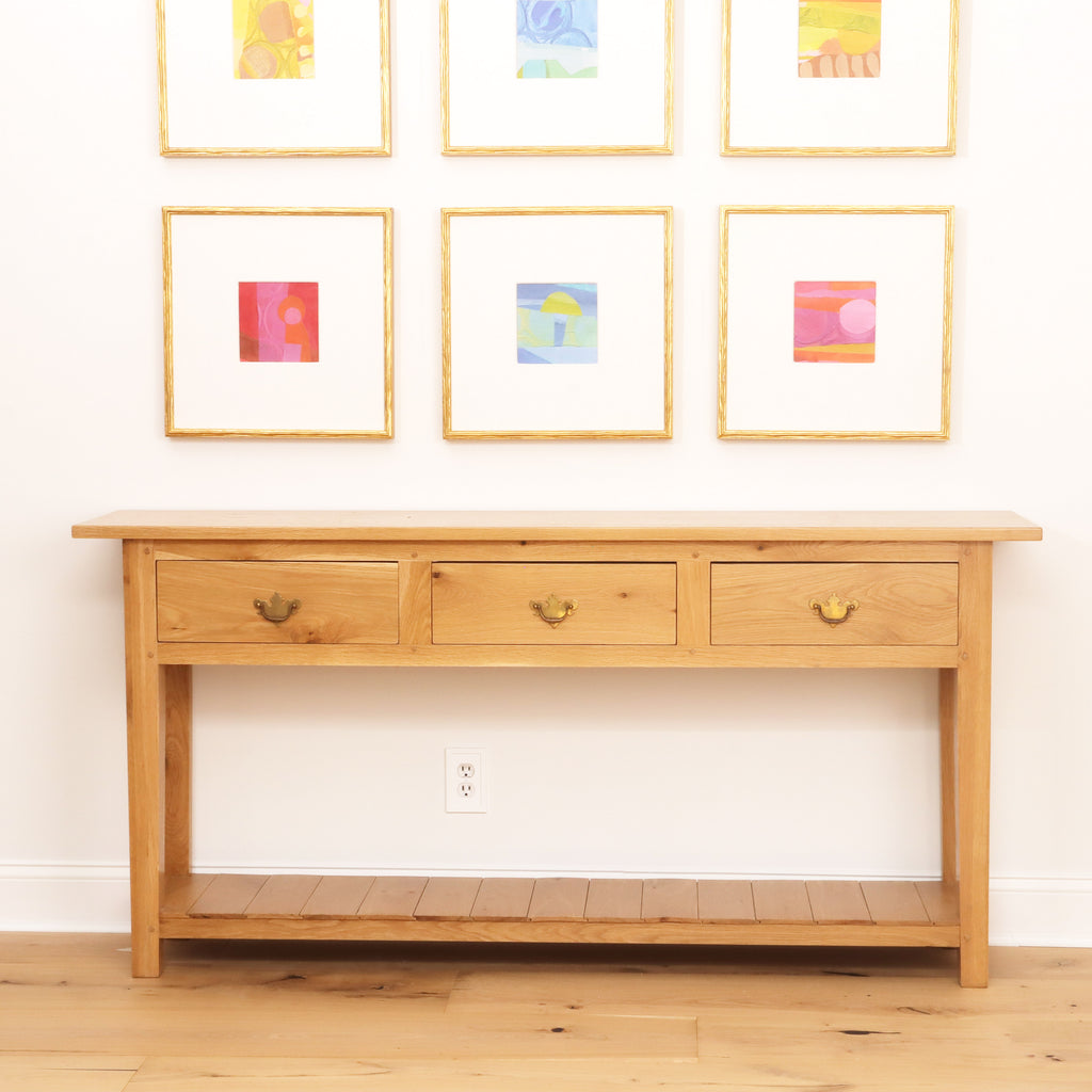 Replica Pine Server 3 drawer