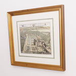 Antique English Garden Print c1890