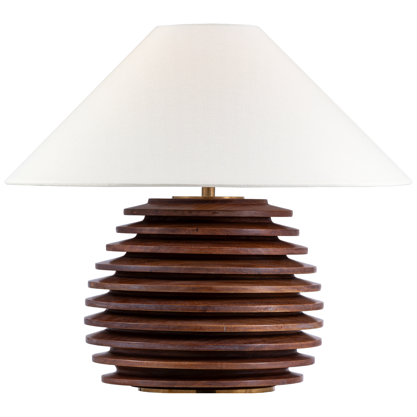 Crenelle 20" Stacked Table Lamp by Kelly Wearstler