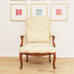 Pair of Antique French Carver Chairs c1920