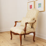 Pair of Antique French Carver Chairs c1920