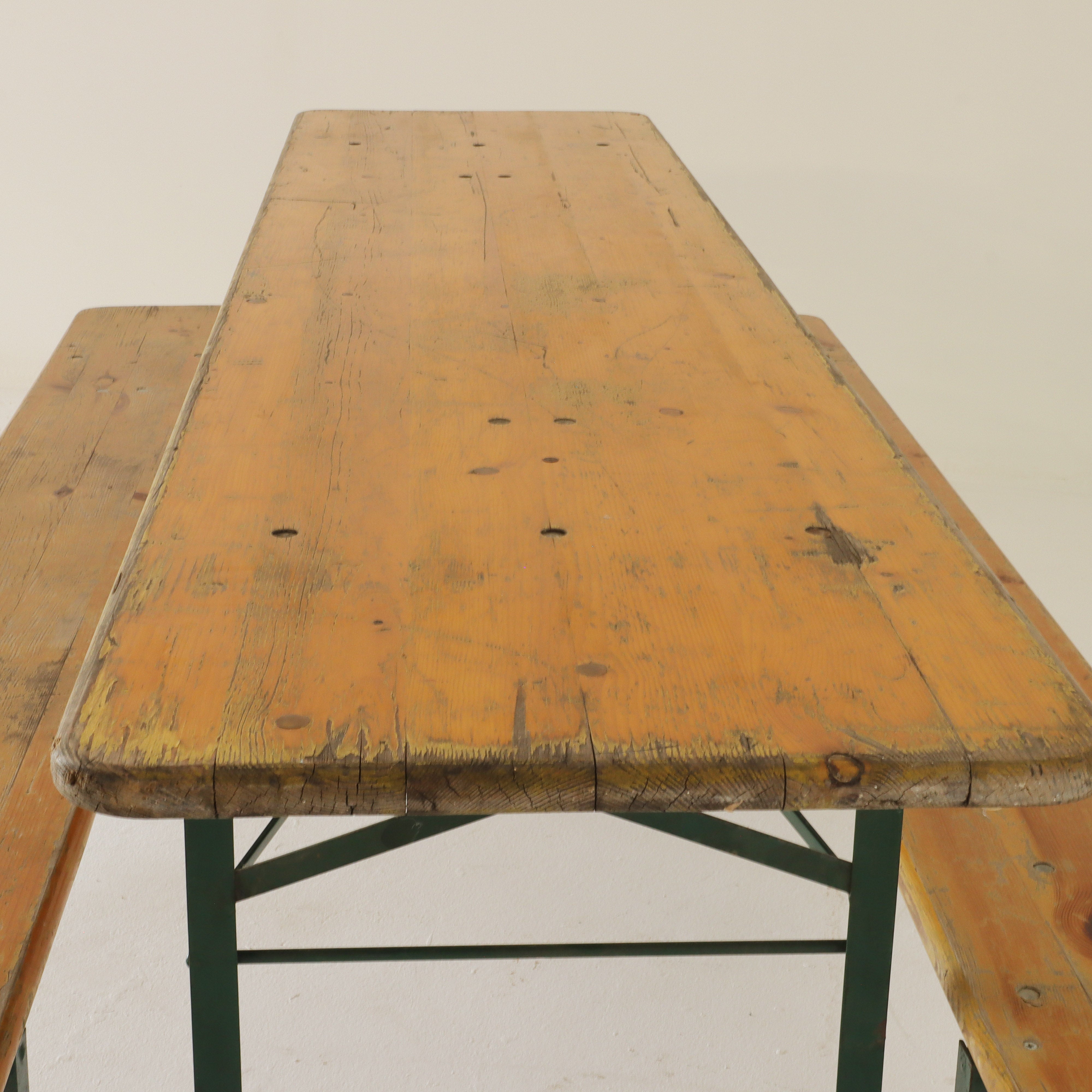 Vintage Oktoberfest Table and Benches