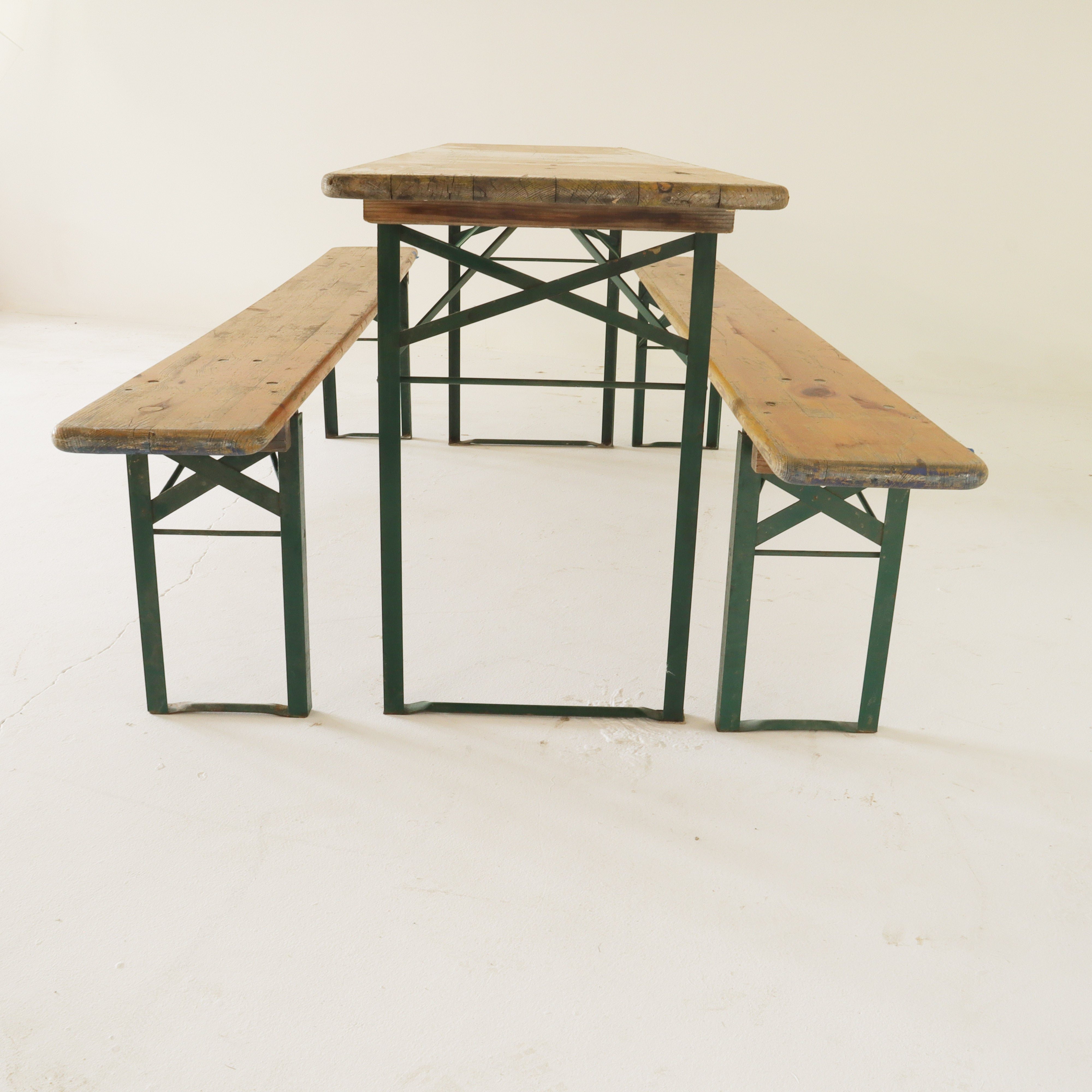 Vintage Oktoberfest Table and Benches