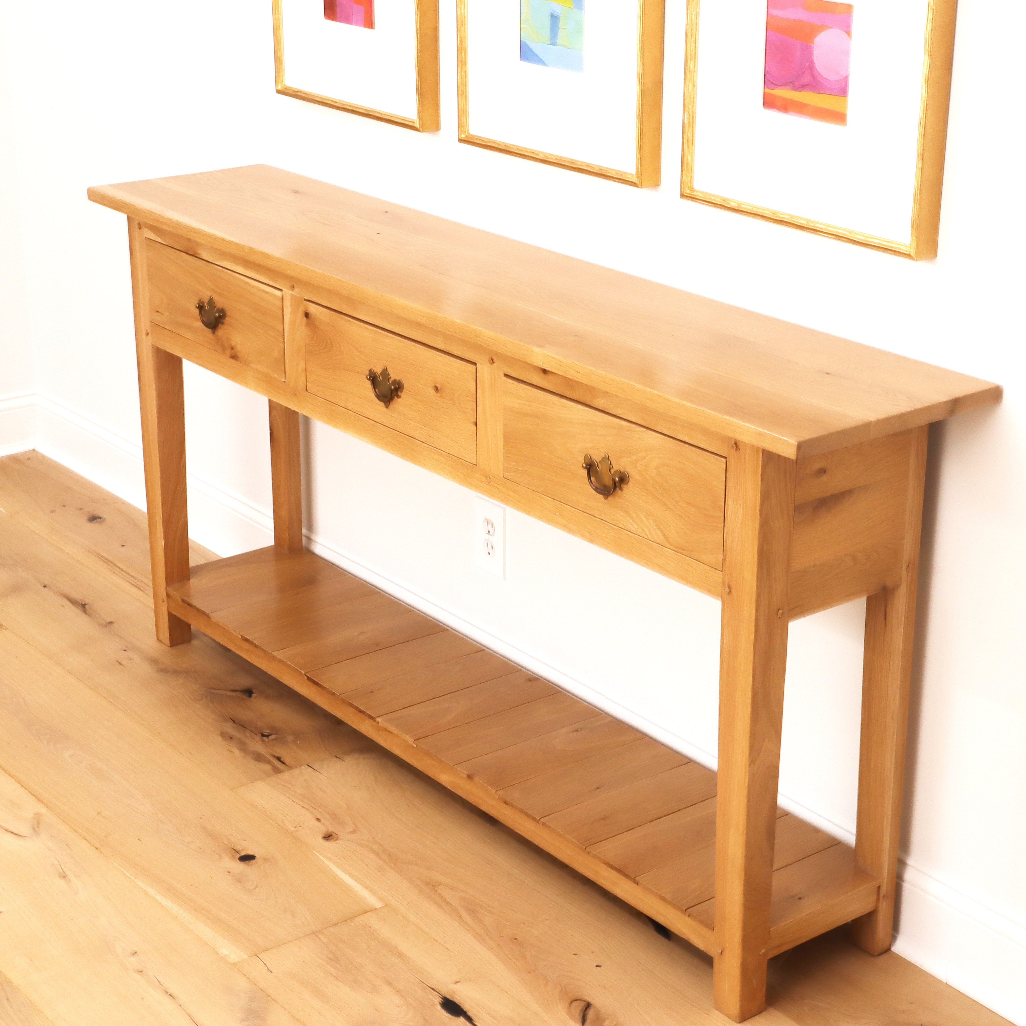 Replica Pine Server 3 drawer