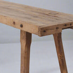 Rustic French Pig Bench Table / Work Bench c1890
