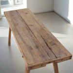 Rustic French Pig Bench Table / Work Bench c1890