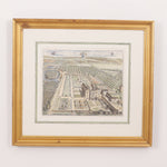 Antique English Garden Print c1890