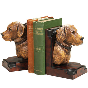 Yellow Lab Bookends
