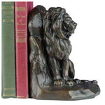 Lion and Mouse Bookends