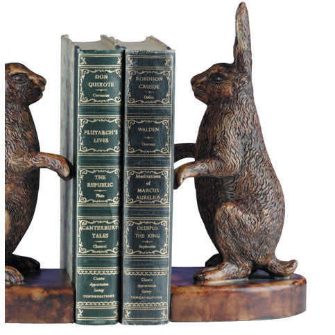 Standing Rabbit Bookends – English Traditions