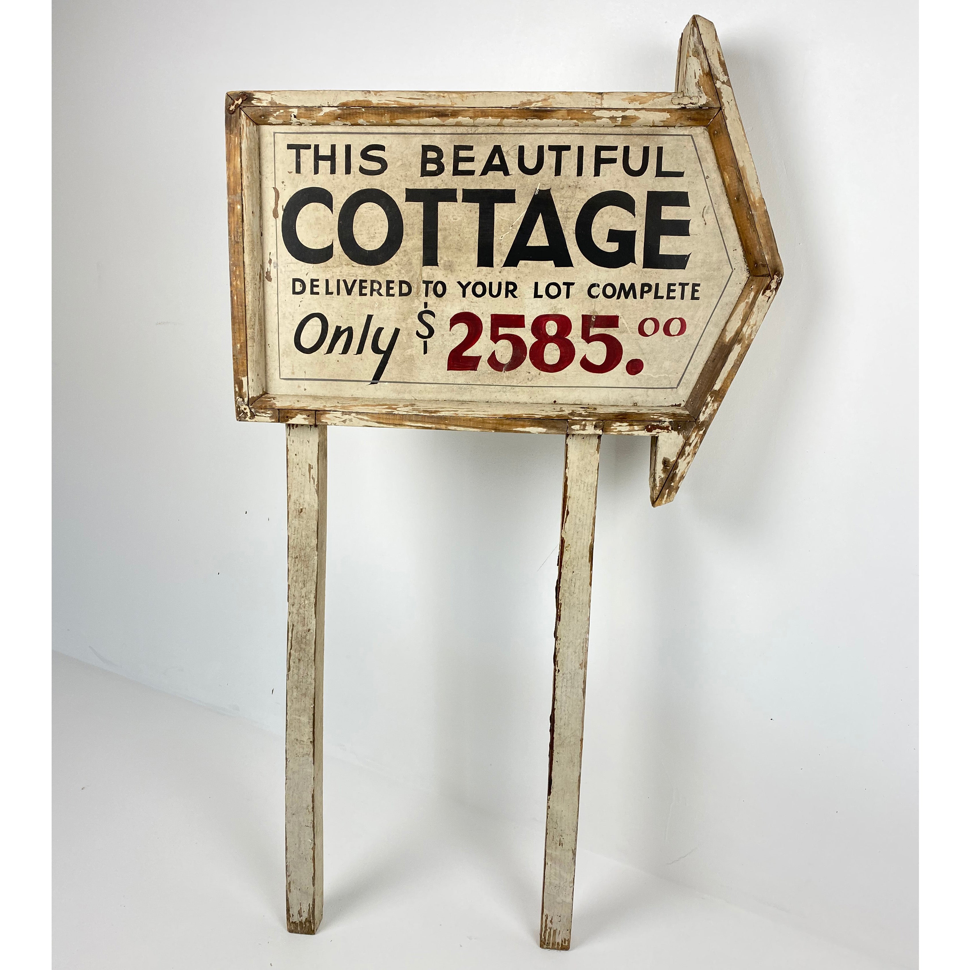 Cottage Signs Vintage Wooden Cottage Sign – English Traditions