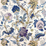 Indian Arbre - Hyacinth Fabric