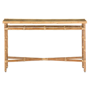 Silang Rattan Console Table