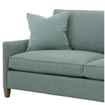 Nevil Sofa by Wesley Hall shown in Turnstile Commodore fabric - close up cushion
