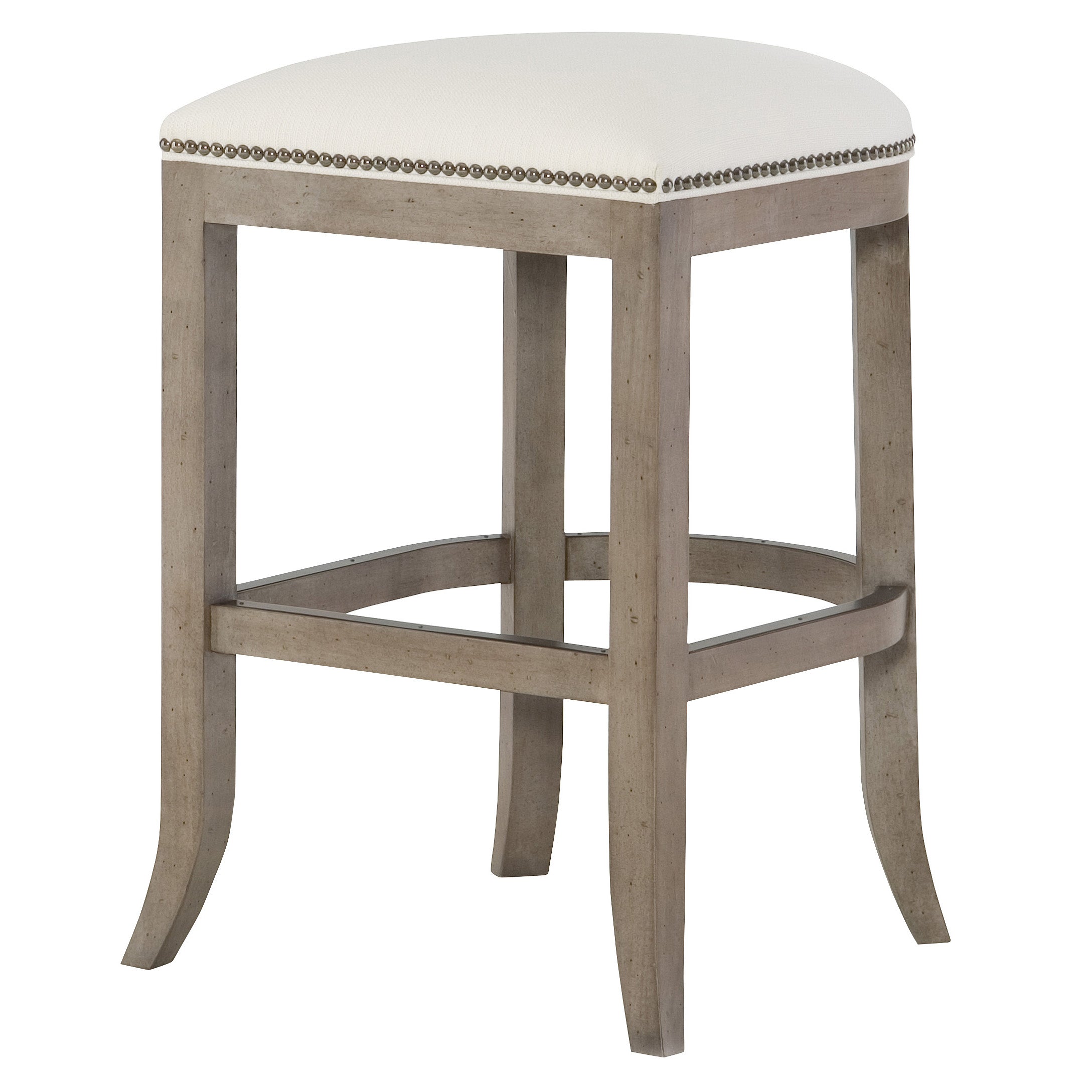 Clara Counter Stool in Cali Porcelain Crypton by Wesley Hall