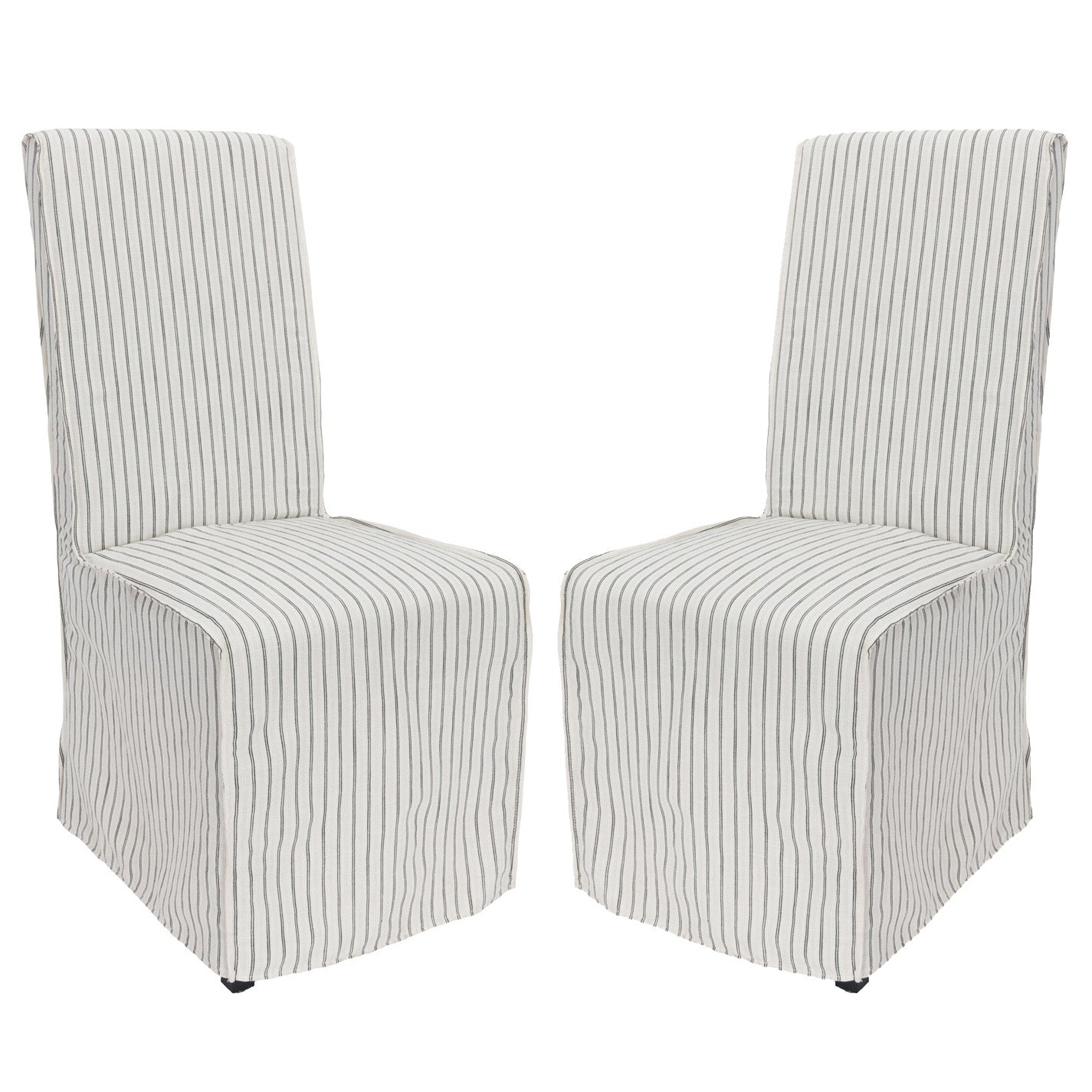 Arianna Slipcovered Dining Chair, Set of 2