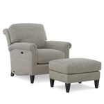 Gentry Tilt Back Chair in Pembroke Mocha by Wesley Hall - front view