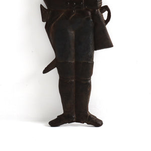 English Antique Cast Iron Soldier c1900