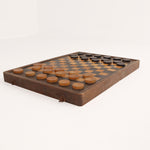 English Vintage Chess Board Game Box c1920