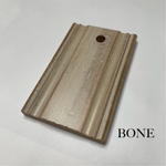 Bone wood finish sample