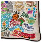 Cleveland Hand-Embroidered Pillow
