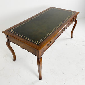 The Rosert English Leather Top Desk