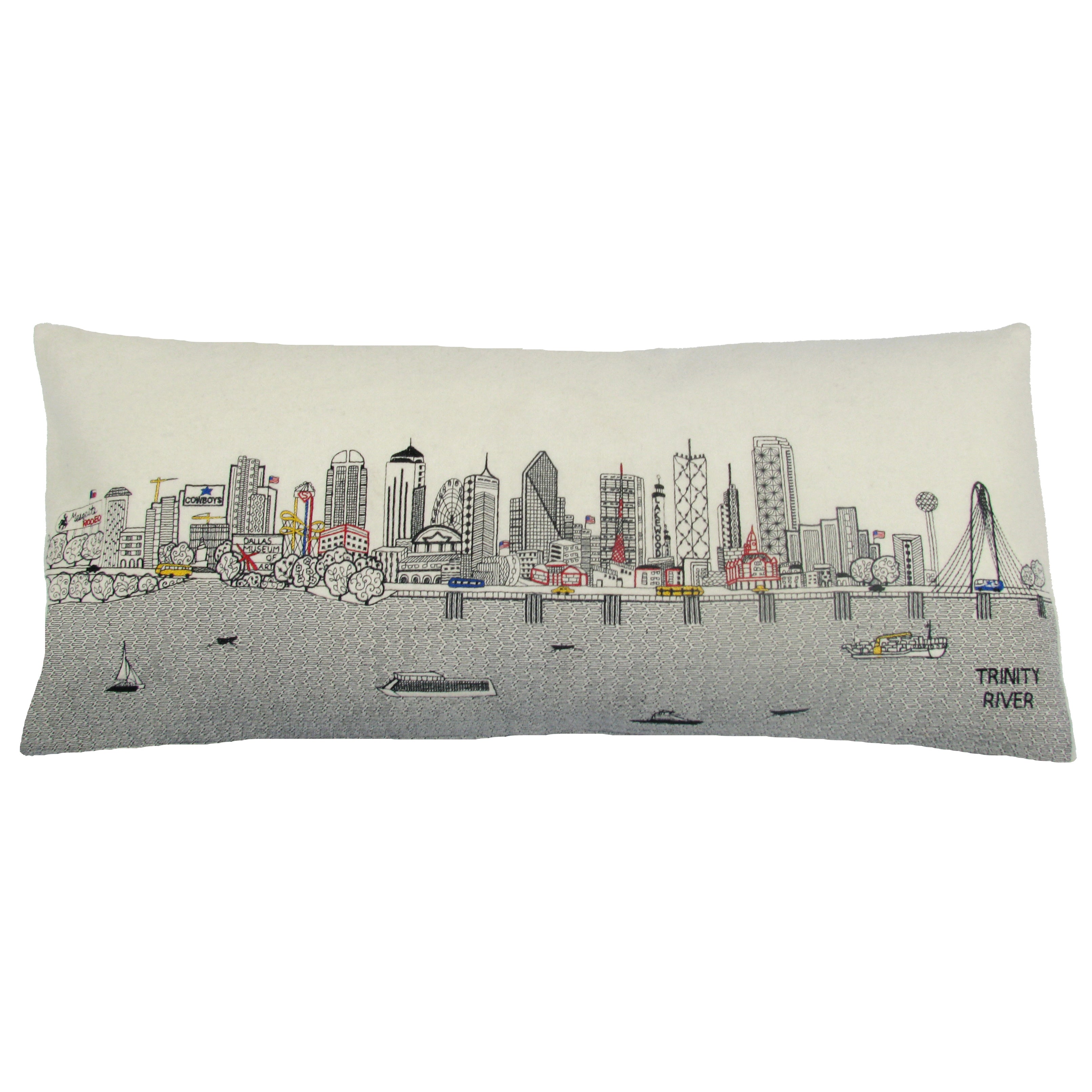 Dallas Skyline Pillow