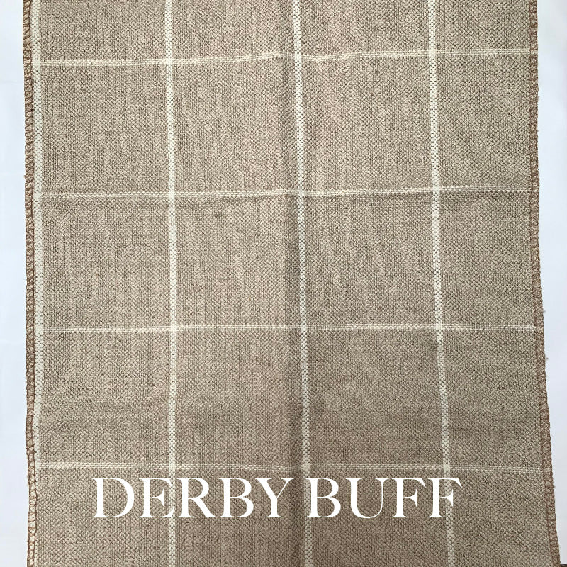 Derby Buff fabric sample