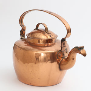 English Copper Tea Pot c1880