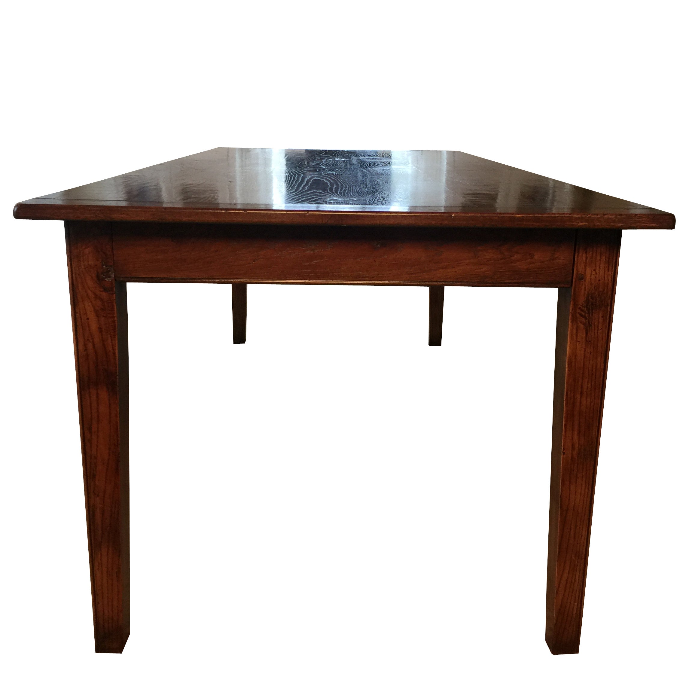 English Farm Table with Expandable Ends
