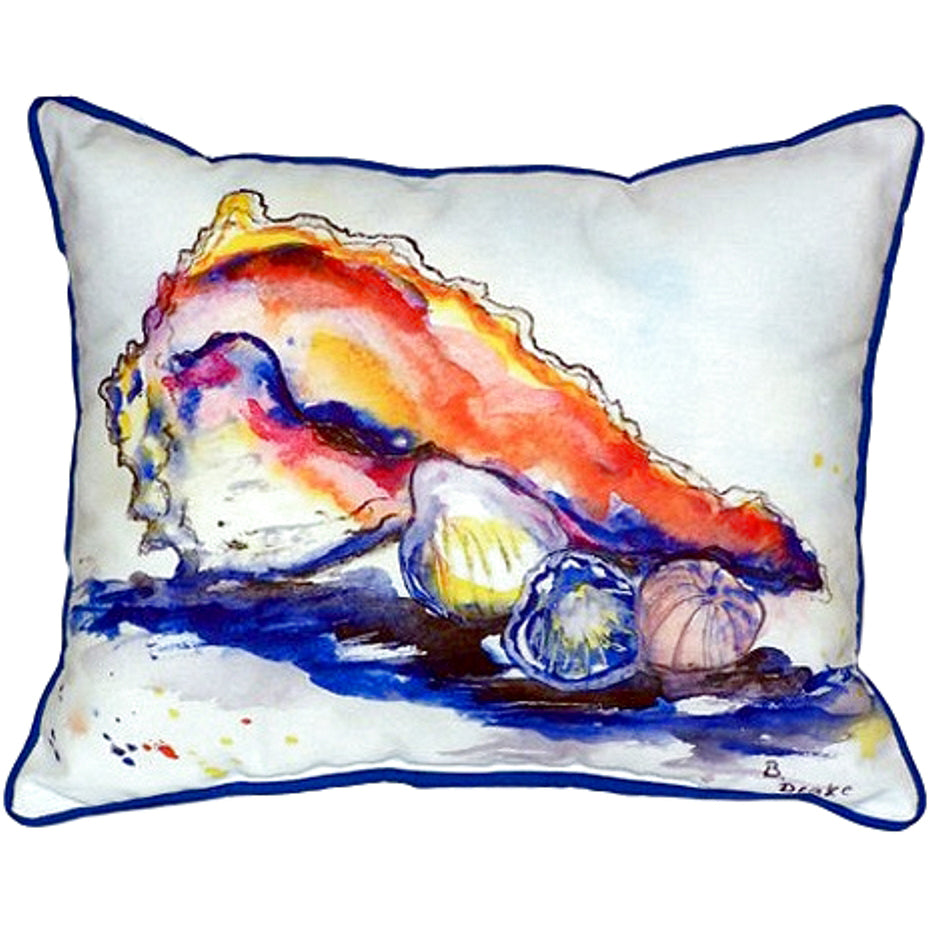 Betsy's Conch Indoor/Outdoor Pillow, Set of 2