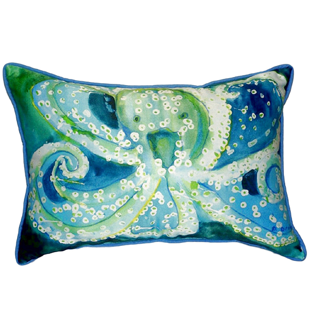 Octopus Indoor/Outdoor Pillow, Set of 2
