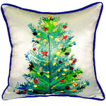 Christmas Tree Indoor/Outdoor Pillow, Set of 2
