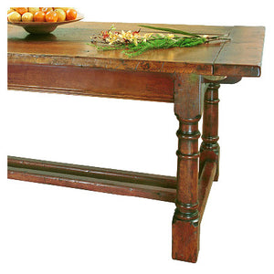 Refectory Extendible Table with Leaf Storage