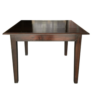 English Square Game Table