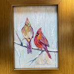 "Winter Cardinals" by Karin Sheer