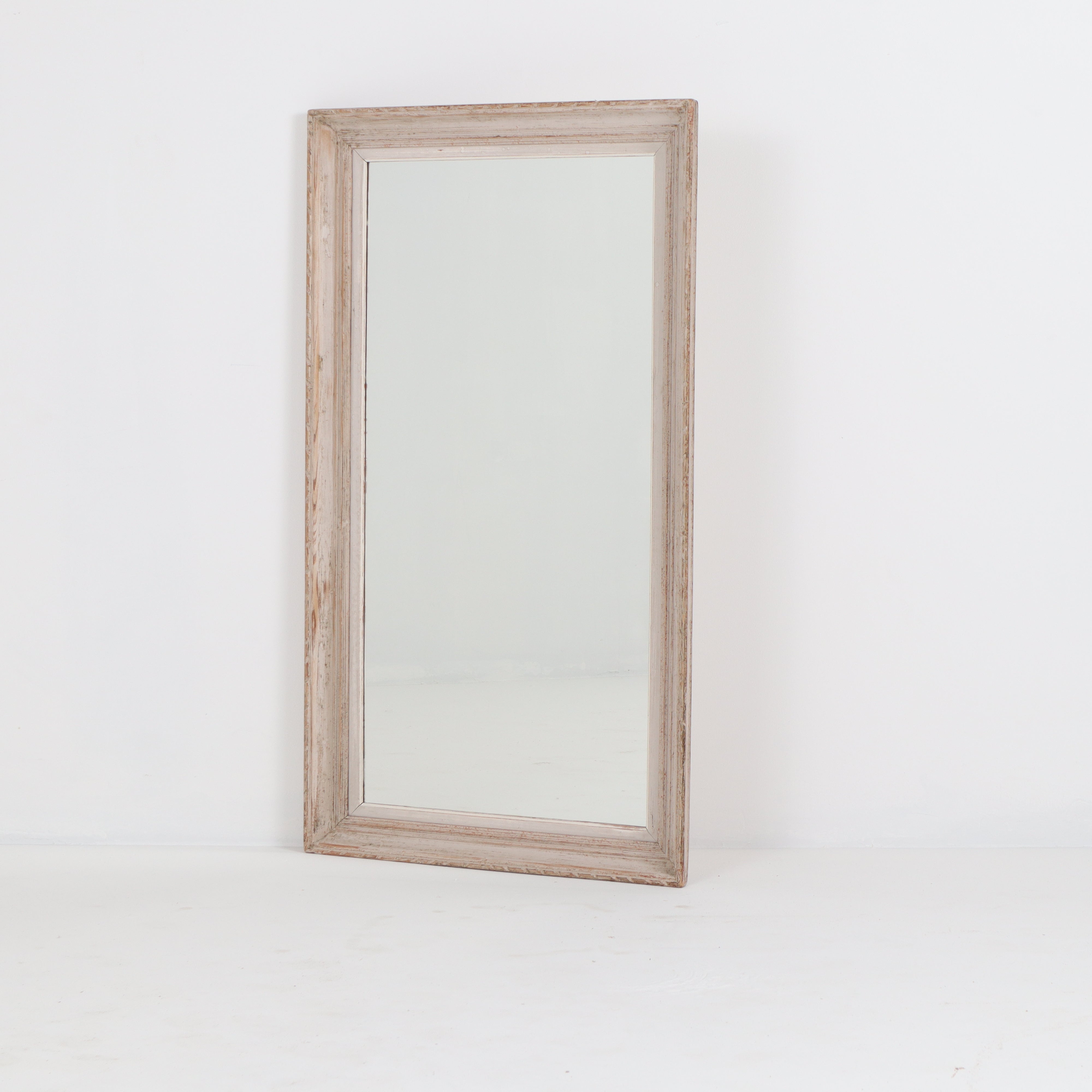 French Antique Frame w/ New Mirror
