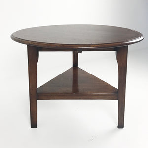 Burford Cricket Table with Shelf