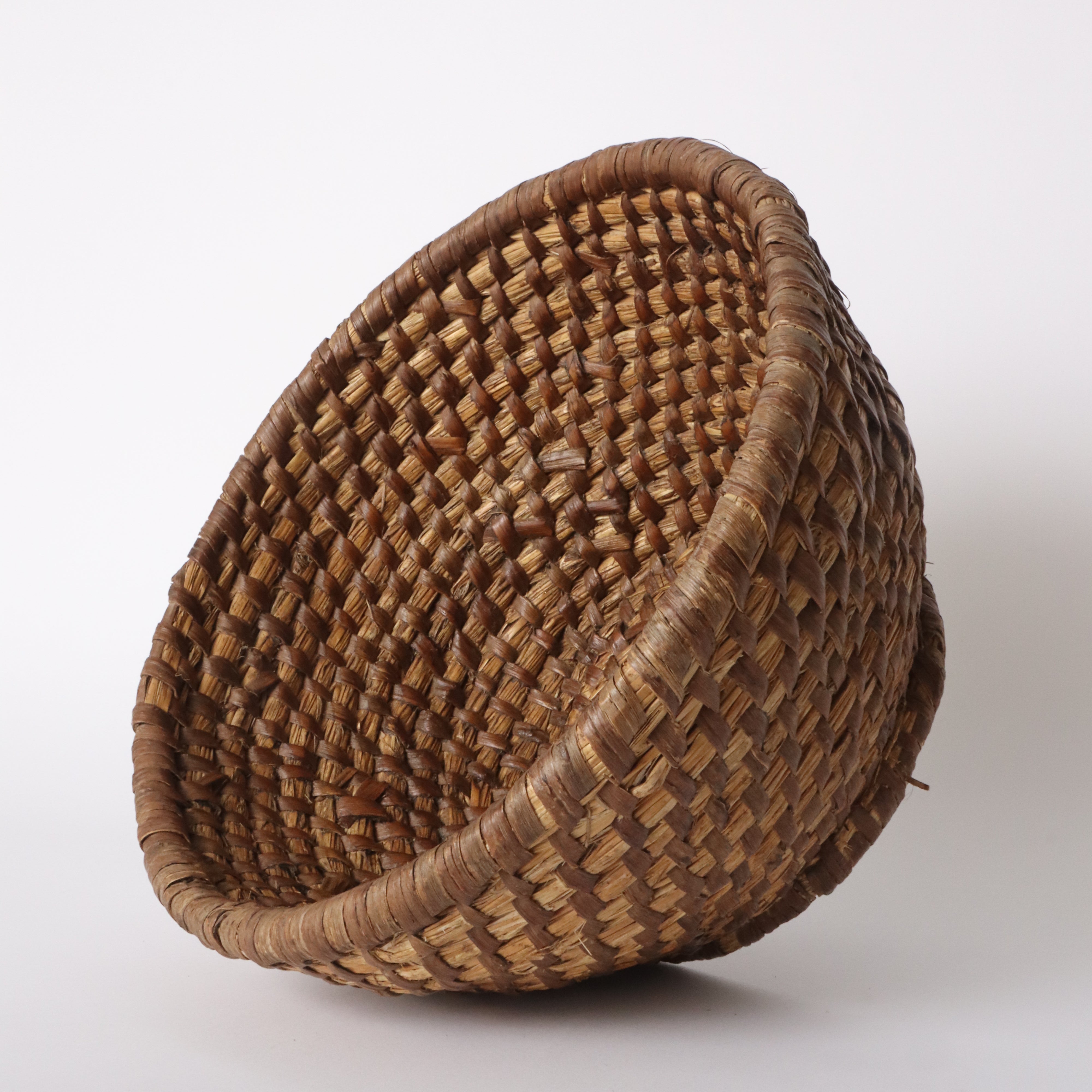 Vintage Braided Basket