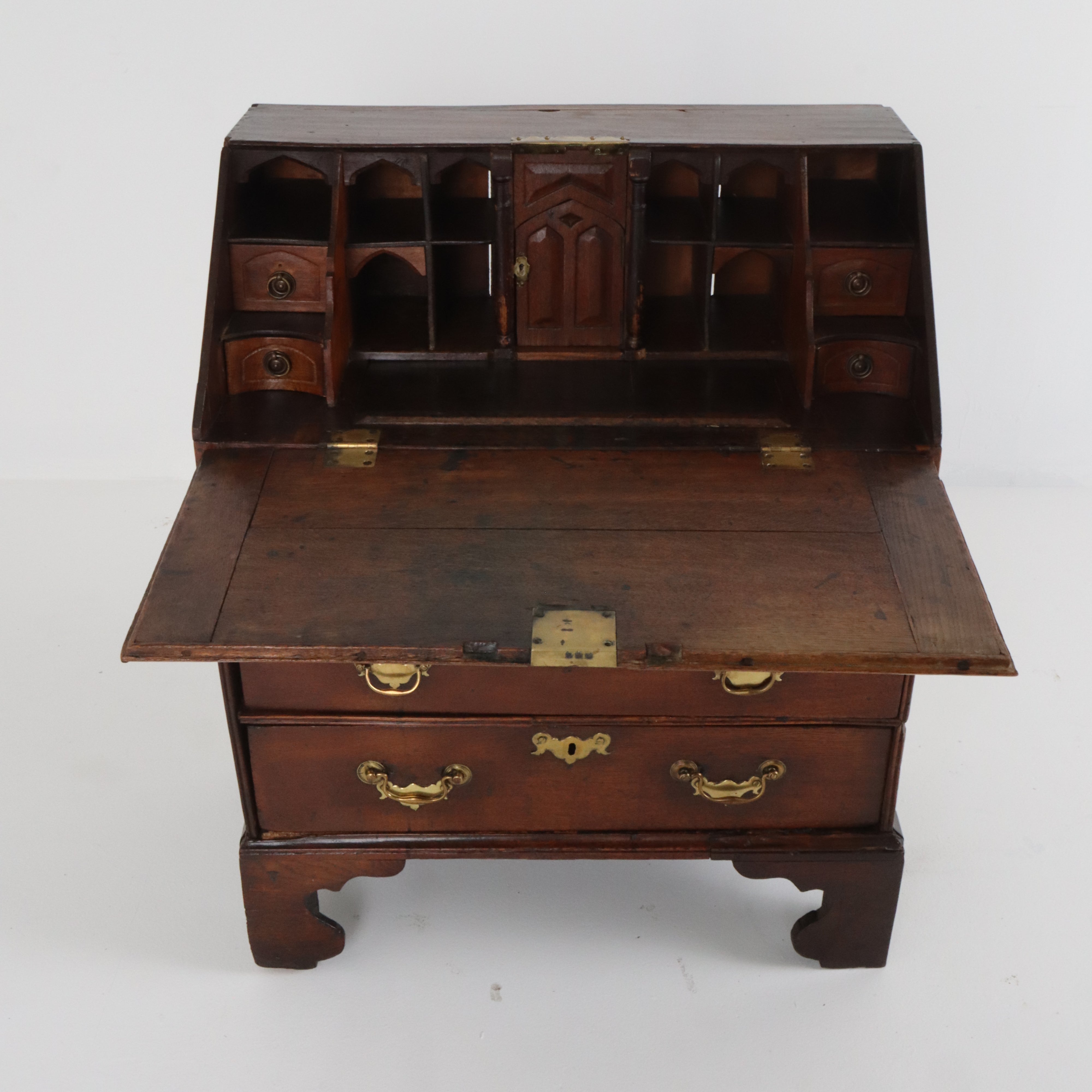 Antique English Small Secretary Desk