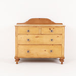 Antique English Pine Chest of Drawers c1880