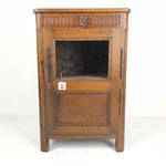 French Antique Small Single Door Cupboard c1880
