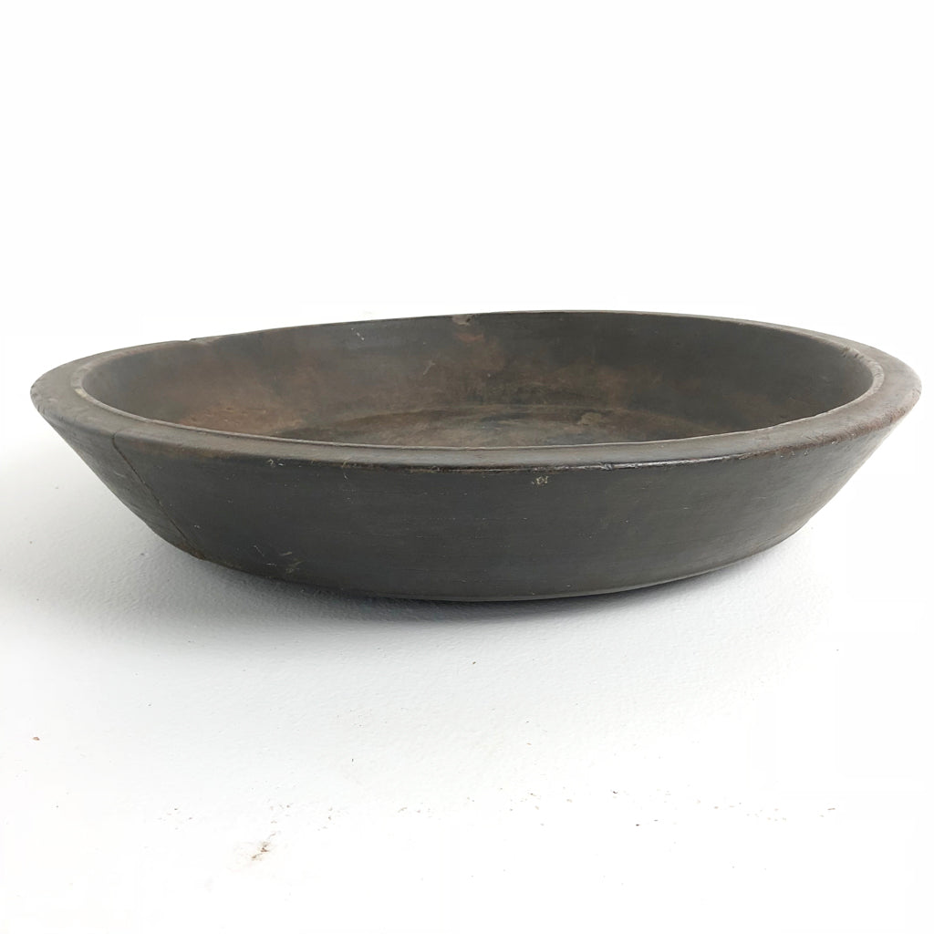 Antique Asian Wooden Bowl c1890